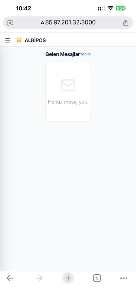 Gelen Mesajlar